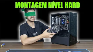 DESAFIO DO MW, MONTEI UM PC GAMER DE OLHO FECHADO! ESTRAGUEI UMA COISINHA SÓ