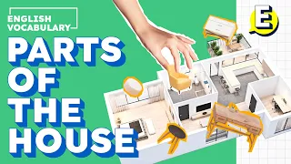 Learn English Vocabulary: Parts of the house, house objects and furniture