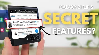 WHY does Samsung HIDE these? Every HIDDEN Z Flip5 feature