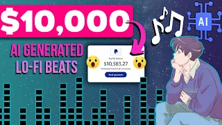 EASY AI MONEY: Make $3k to $10k Daily with A.I Generated Lo-Fi Beats on YouTube! | Make Money Online