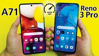 Samsung Galaxy A71 vs Oppo Reno 3 Pro - Speed Test!