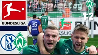 SV Werder Bremen gegen FC Schalke 04 ./13.Spieltag Bundesliga Highlights TopSpiel