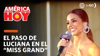 América Hoy: El paso de Luciana Fuster en el "Miss Grand" (HOY)