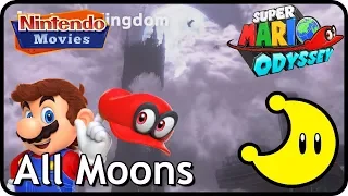 Super Mario Odyssey - Ruined Kingdom - All Moons (in order with timestamps)