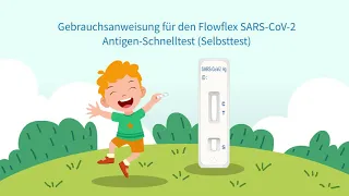 (German) Gebrauchsanweisung für den Flowflex SARS-CoV-2 Antigen Schnelltest(Selbstest)