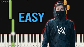 Alan Walker - Better Off (Alone Pt. III) | EASY PianoTutorial by PianellaPiano