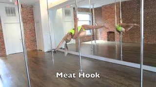Pole Dance Move- Meat Hook