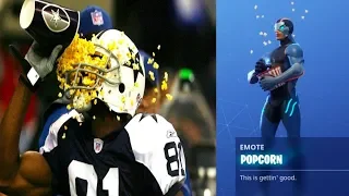 Madden 19 Top 5 Fortnite Celebrations!? TO Popcorn TD Celebration and others!