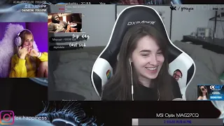 Fox Happiness смотрит Топ Моменты с Twitch | Tenderlybae и Morana Battory | Самый Лучший Панч