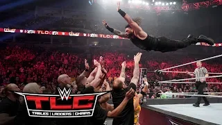 Roman Reigns takes out The Revival with flying leap: WWE TLC 2019