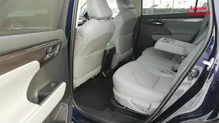 Nová Toyota Highlander, novinka pro rok 2021 - světlý interiér
