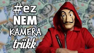 Így rabol bankot egy bűvész VILÁGBAJNOK - Casa de Papel - Money Heist - #eznemkameratrükk