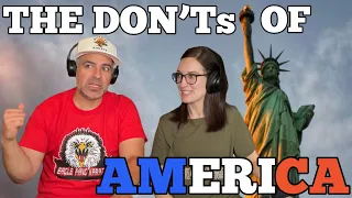 The Don’ts of Visiting America REACTION