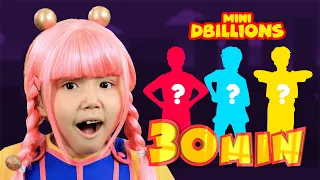 My Name is with Mini DB | Mega Compilation | D Billions Kids Songs