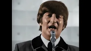 The Beatles - She Loves You (Scene From 'a hard days night') [COLORIZED]