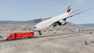 The plane's engines broke down, the pilots made an emergency landing – BeamNG.Drive