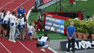 2023 07 21 - Mile F - FAITH KIPYEGON - New World Record