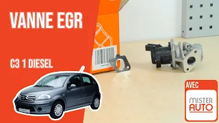 Changer la Vanne EGR Citroën C3 1 1.4 HDI ♻️