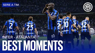 INTER 3-2 ATALANTA | BEST MOMENTS | PITCHSIDE HIGHLIGHTS 👀⚫🔵