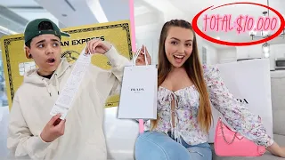 Giving My Girlfriend My Credit Card For 24 Hours!! *NO LIMIT*