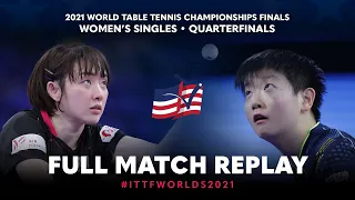 FULL MATCH | SUH Hyowon (KOR) vs SUN Yingsha (CHN) | WS QF | #ITTFWorlds2021