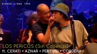 Los Pericos - Sin Cadenas (ft. Cerati, Aznar, Pertusi, Cordera) - HD