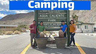 CAMPING AT AGUA CALIENTE SAN DIEGO CALIFORNIA I TRAVEL VLOG