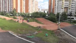 BMX 1-st round cup of Moscow - final 9-10 boys