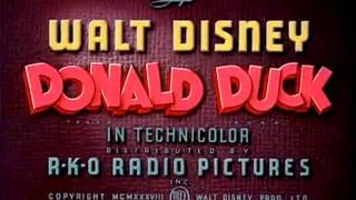 Donald Duck - "Donald's Nephews" (1938) - recreation titles