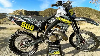 500cc Two Stroke RAW TMzilla - Dirt Bike Magazine