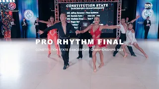 PRO RHYTHM FINAL | CONSTITUTION STATE DANCESPORT CHAMPIONSHIPS 2023