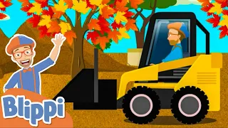 Skid Loader Song｜Blippi｜Children's Music｜Trucks For Kids｜Gecko's Songs