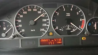 Bmw 330i E46 0-210 km/h - 7500rpm - M54B30