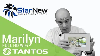 Tantos Merlin Full HD WiFi видеодомофон для квартиры, видеодомофон для частного дома видеофоны