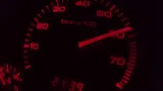 Audi 80 B4 2.0 16V Quattro Tacho Video