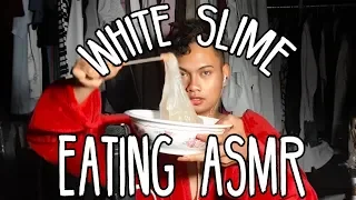 JEYXOTIC | ASMR EATING WHITE SLIME