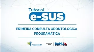 Tutorial e-SUS: Primeira consulta programática