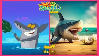 Zig and Sharko Characters In Real Life 💥 All Characters 2023 👉 HANA Life