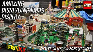 Amazing Disneyland Paris LEGO Display  - Ch'ti Brick Lesquin 2023 (France)