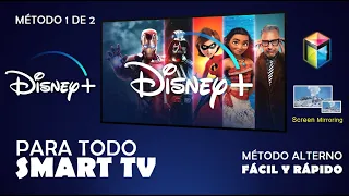 DISNEY PLUS en SMART TV [Fácil y rápido] [Método 1 de 2]