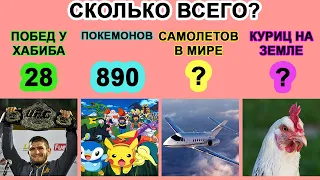 Сколько всего? Количество и самые большие числа. СРАВНЕНИЕ