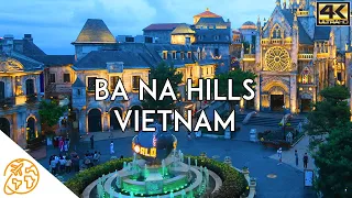 Ba Na Hills Fantasy Park Da Nang Vietnam Sun World Golden Bridge