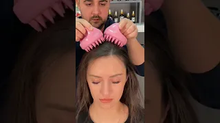 The Best ASMR Relaxing Head Massage by Erdinch #shorts