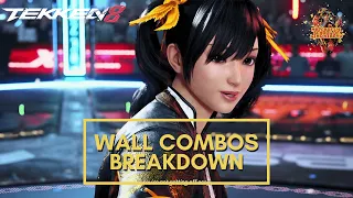 TEKKEN 8 LING XIAOYU - Wall Combos Breakdown