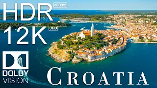 12K HDR 60FPS DOLBY VISION - Croatia Scenic Relaxation Film With Amazing Inspiring Cinematic Music