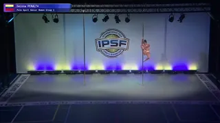 Pole Sport Senior Women Geissa Peralta of Peru - Prelim 2017 World Pole Sports Championships