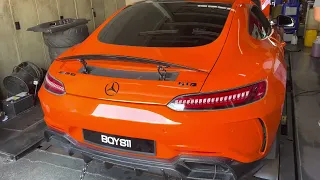 Mercedes AMG GTS stage 1 Dyno Run