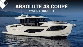 Absolute 48 Coupé Walk-through | The Yacht Sales Co.