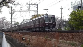 阪急電鉄　8000系　8042F 　運用再開