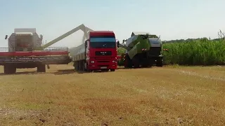 Уборка ячменя окончена. Финальный рывок,можно малость и отдохнуть.